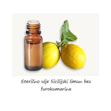 Sicilijski limun bez furokumarina 10 ml eterično ulje